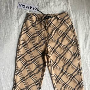 IAMGIA Plaid Pants